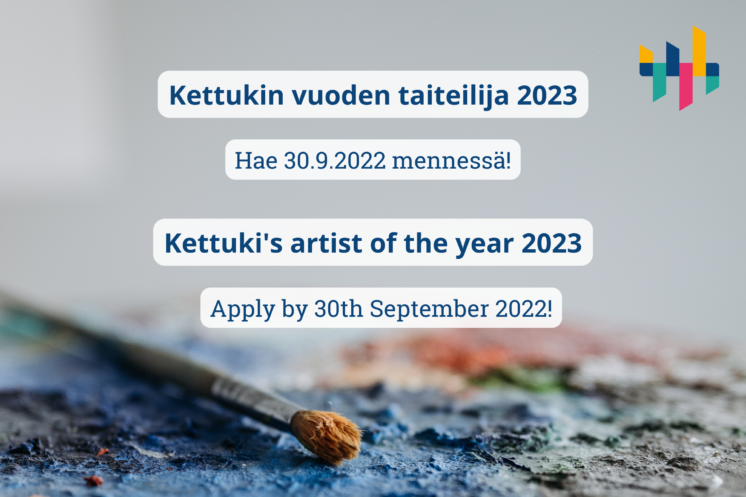Kettukin vuoden taiteilija 2023 Kettuki's artist of the year 2023